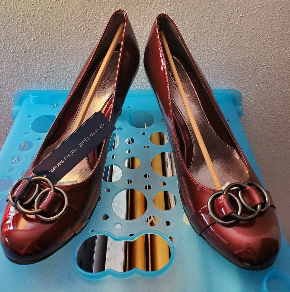 Croft & Barrow Kelsey Patent Leather Pumps Women's 9.5